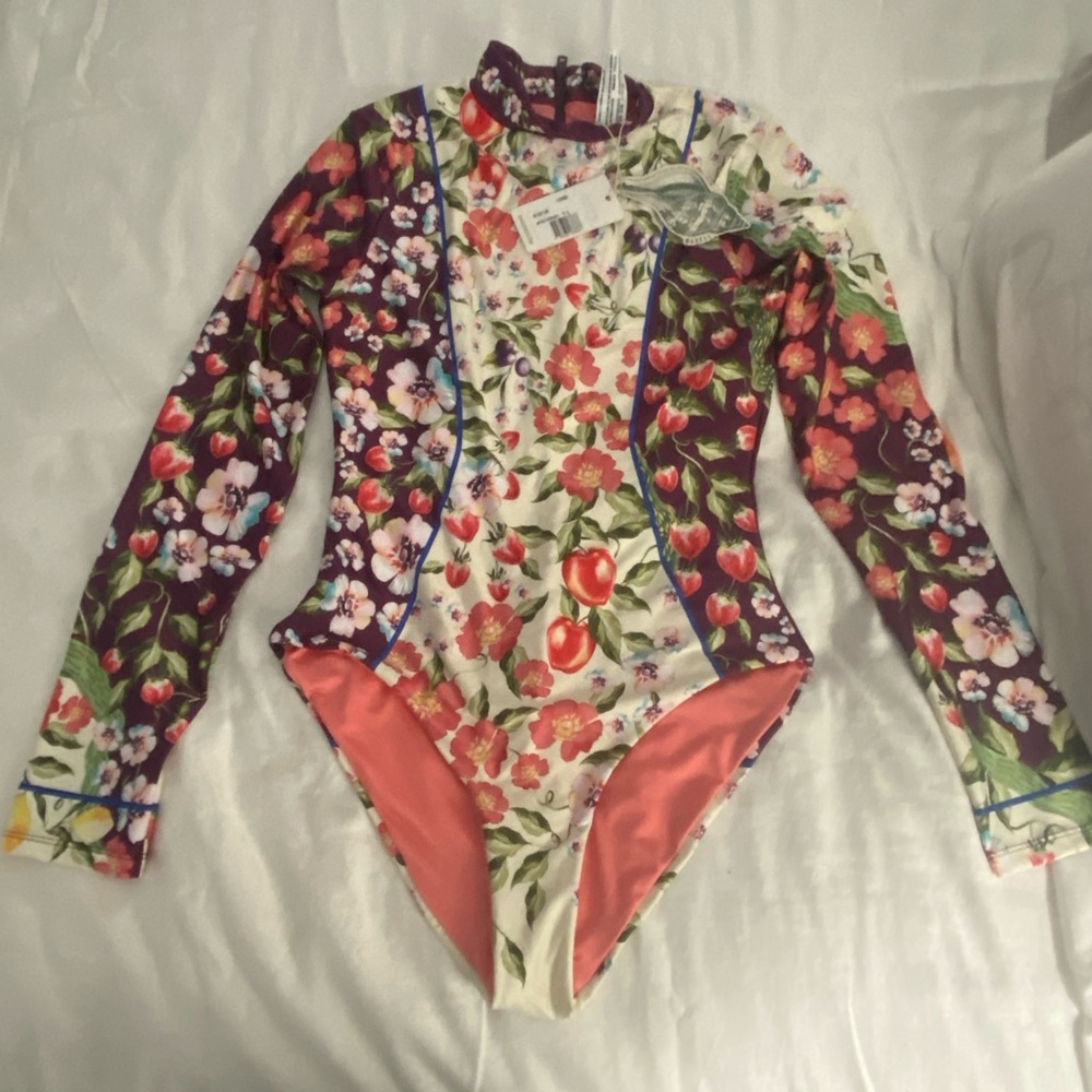 Agua Bendita Tropical Floral Swimwear